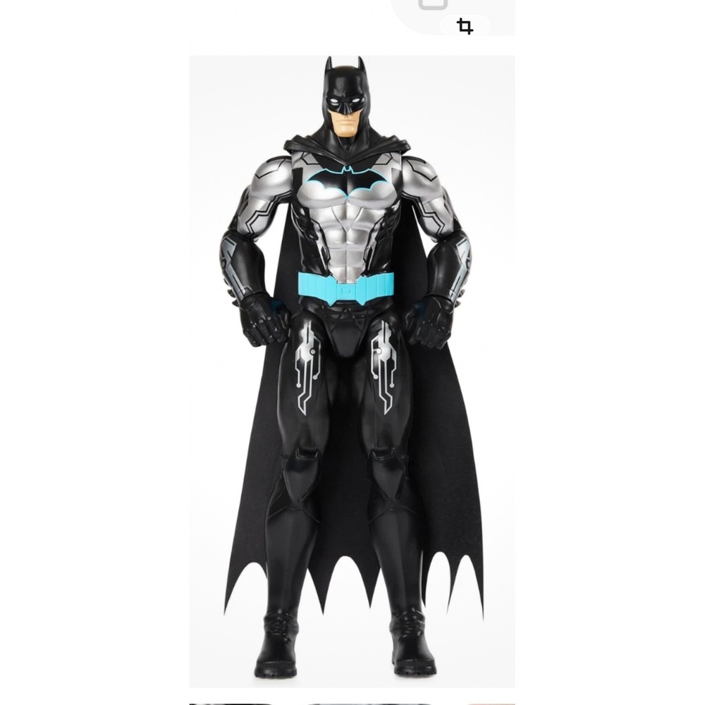 DC Comics Batman 12 Inch Action Figure Cyber Knight Style Blue Accents